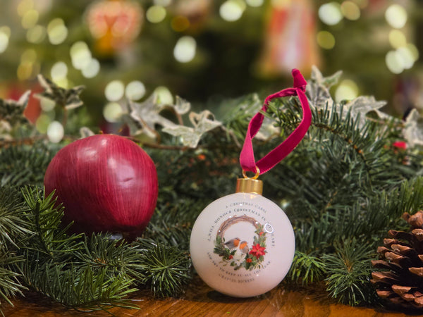I Will Honour Christmas Bauble
