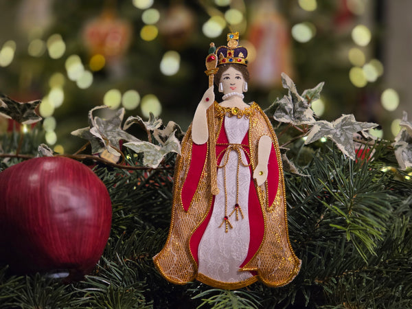 Queen Victoria Christmas Ornament