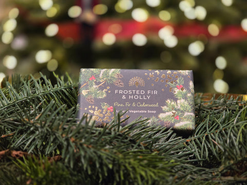 Frosted Fir and Holly Scented Soap