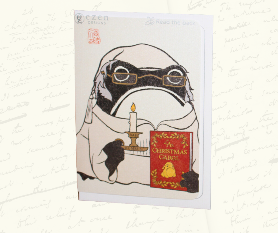 Frog Scrooge: Greeting Card
