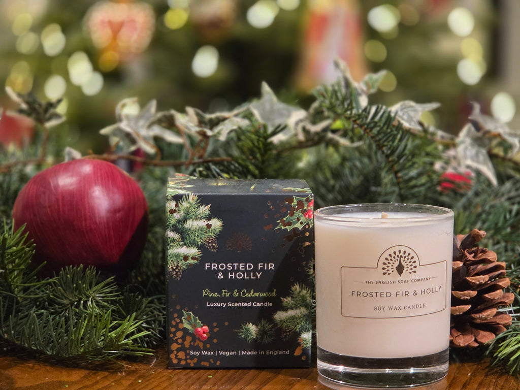 Frosted Fir and Holly Scented Candle
