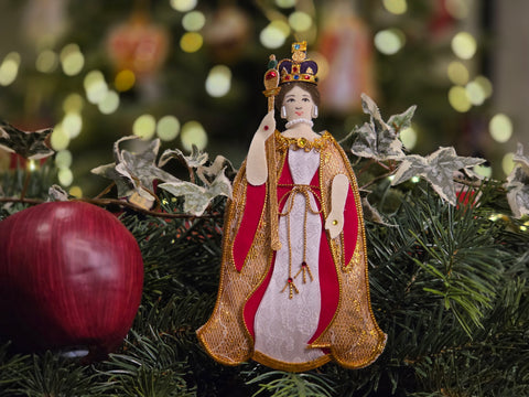 Queen Victoria Christmas Ornament