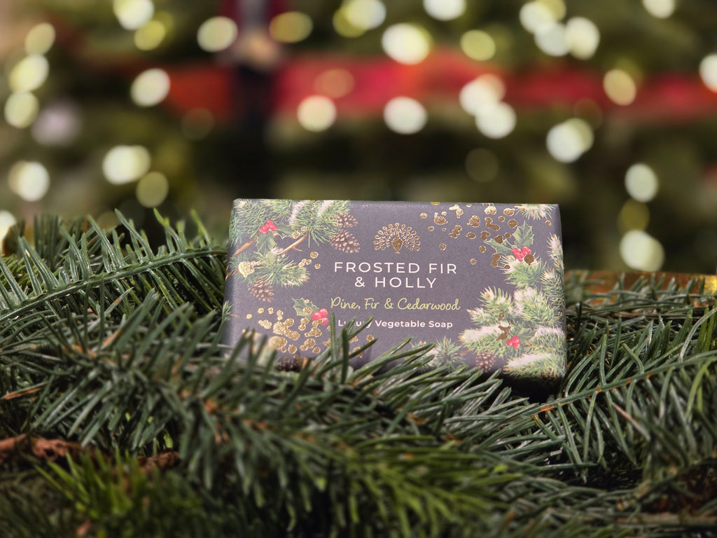 Frosted Fir and Holly Scented Soap