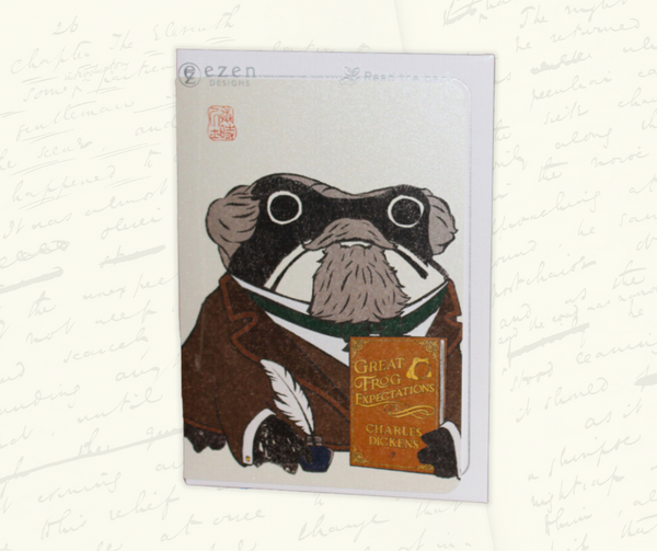 Frog Great Expectations: Greeting Card