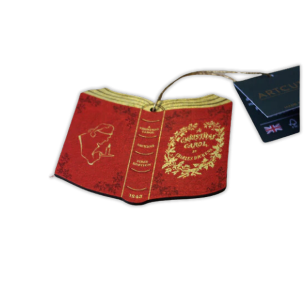 Christmas Carol Book Decoration