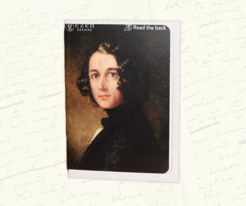 The Lost Portrait (1843): Greeting Card