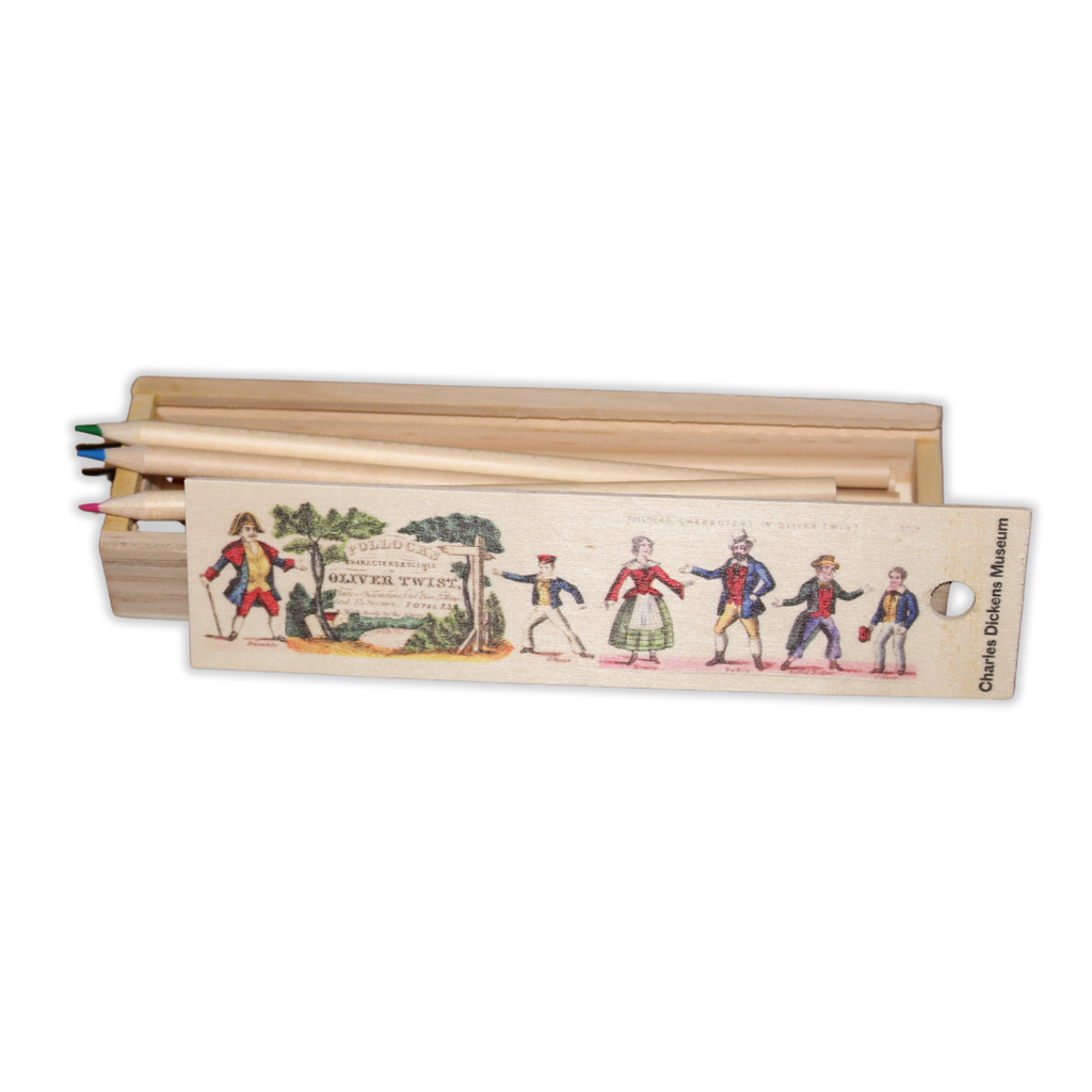 Colouring Pencil Box - Pollock's Characters & Scenes