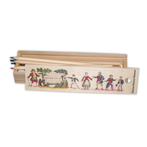 Colouring Pencil Box - Pollock's Characters & Scenes