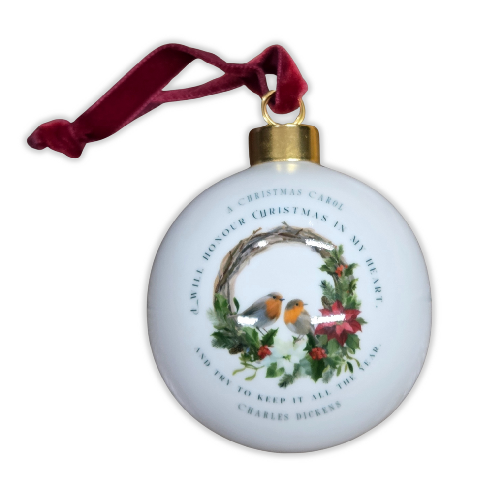 I Will Honour Christmas Bauble