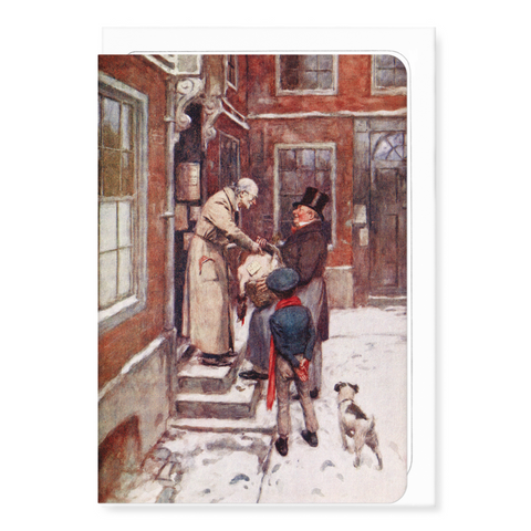 A Christmas Carol (c.1910) Greetings Card
