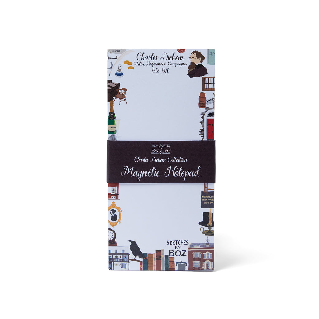 Charles Dickens Magnetic Notepad