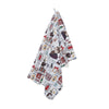 Charles Dickens Tea Towel