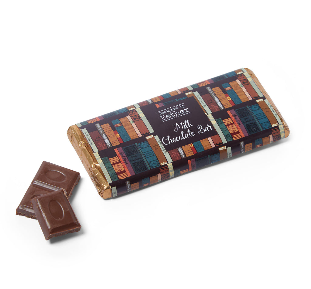 Charles Dickens Bookshelf Chocolate Bar