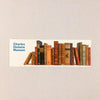 Bookmark with an image of Dickens's Christmas stories books.