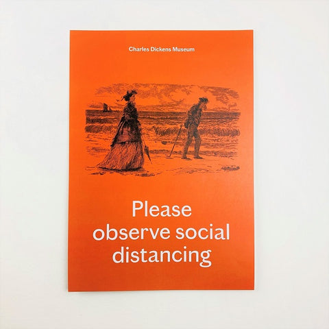 Social Distancing A3 Print